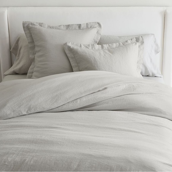 Pottery Barn Bedding Pottery Barn Belgian Flax Neutral Linen Duvet